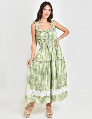 Vestido midi casual para mujer