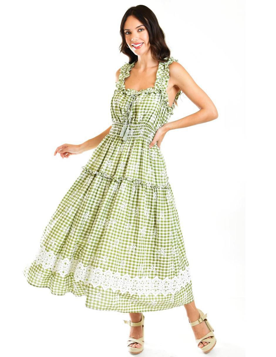 Vestido midi casual para mujer
