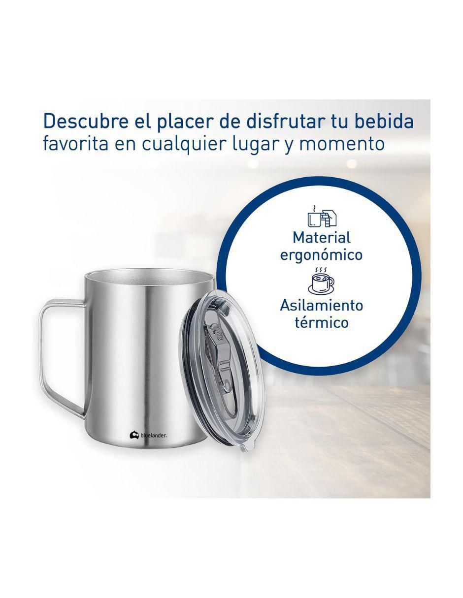 Taza térmica de acero inoxidable con tapa rosca 3