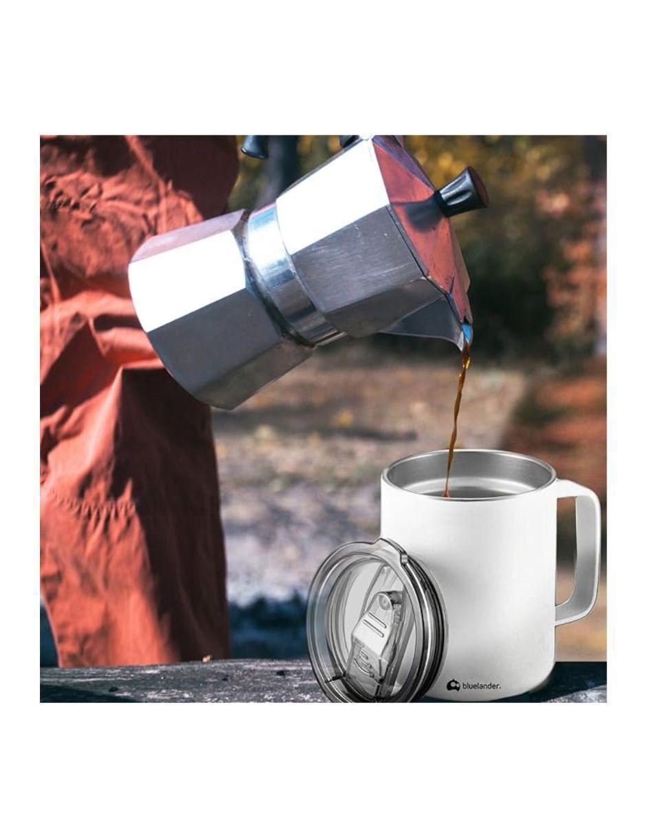 Taza térmica de acero inoxidable con tapa rosca 5