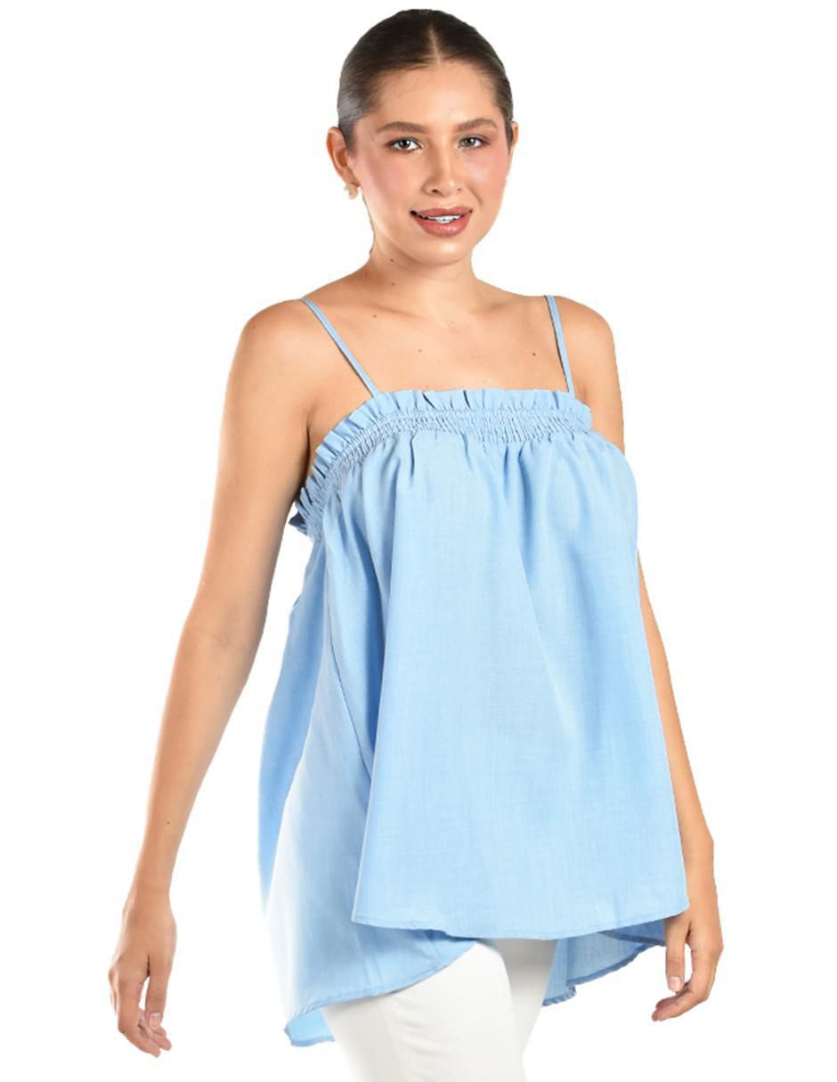 Blusa de tirantes para mujer 5
