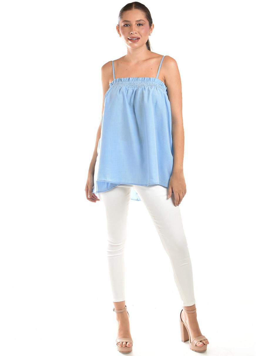 Blusa de tirantes para mujer 7