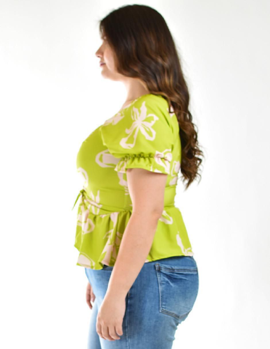 Blusa manga corta para mujer 7