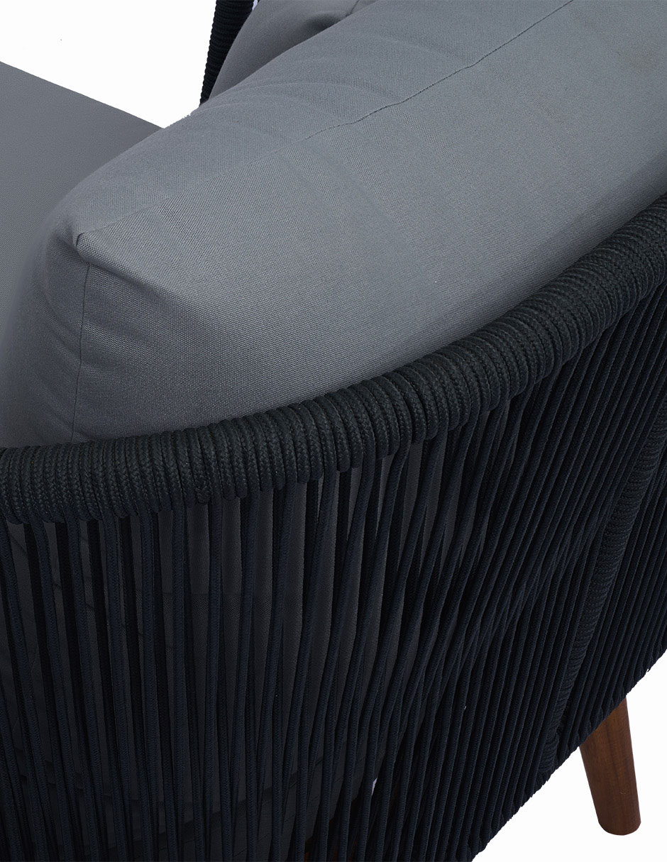 Chaise lounge de madera acacia 3