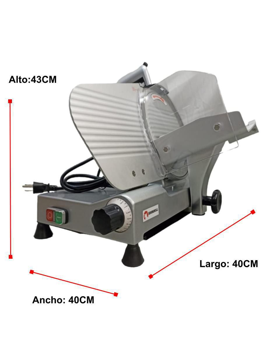 REBANADORA HR-200 , GRIS ACERO 3