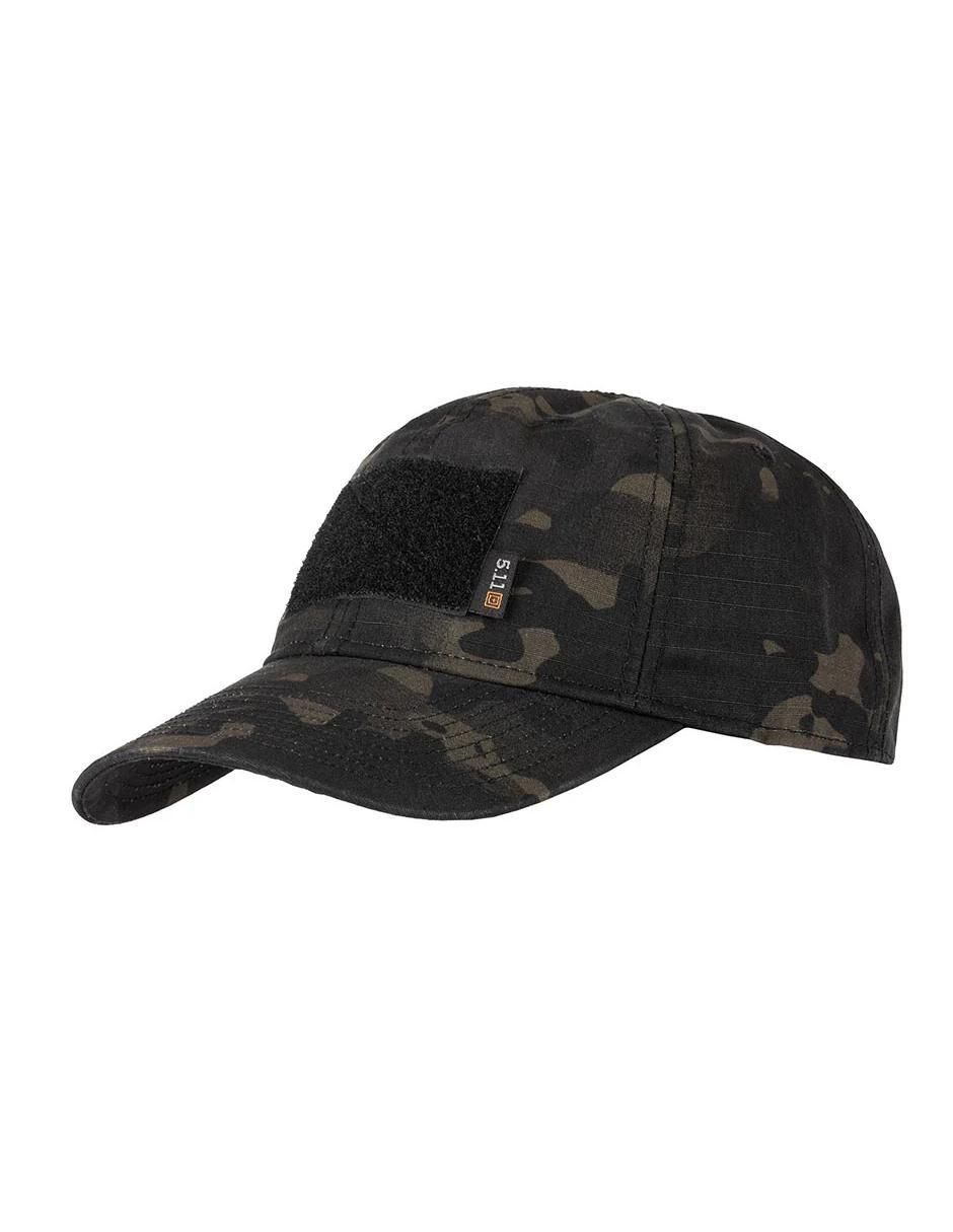 Gorra visera curva velcro para campismo Flag Bearer Multicam para hombre