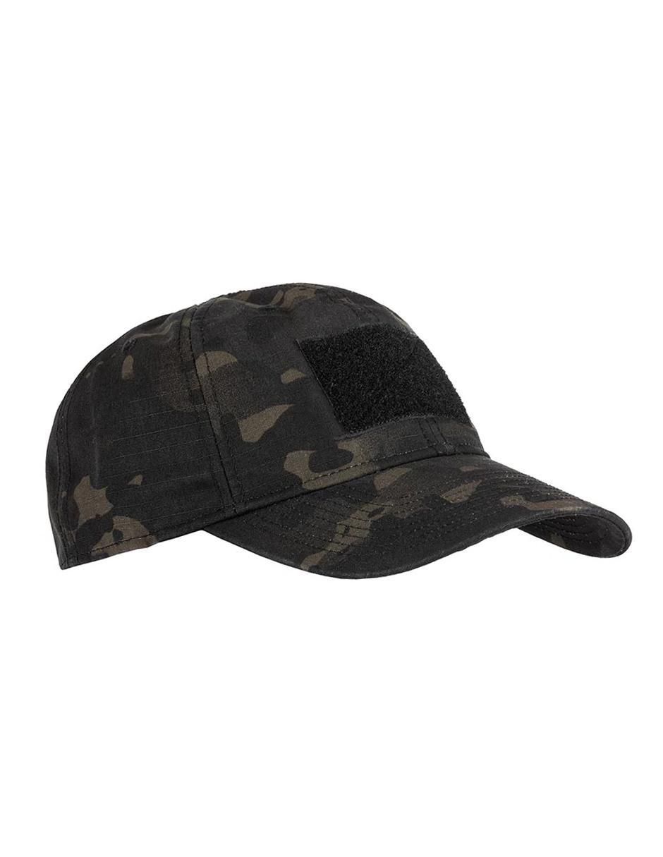Gorra visera curva velcro para campismo Flag Bearer Multicam para hombre 2