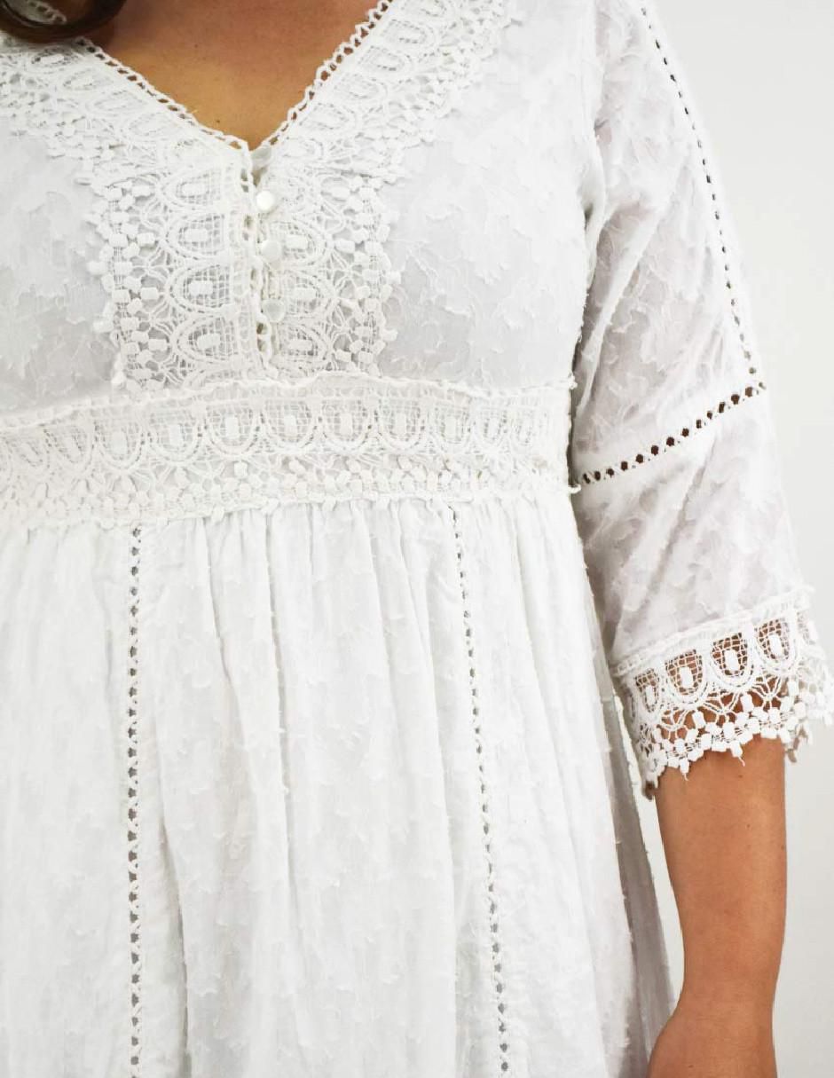 Vestido midi casual para mujer