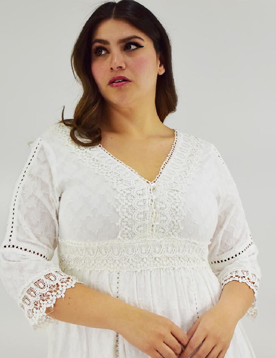 Vestido midi casual para mujer