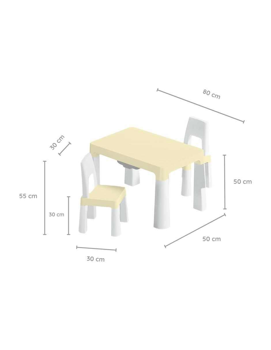 Mesa de manualidades extensible armable 7