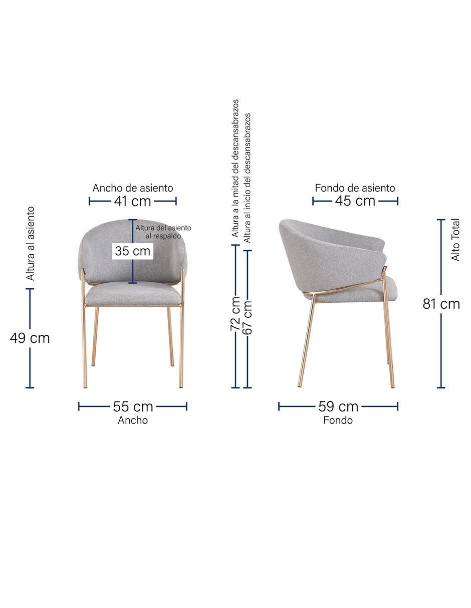 Silla 1 "piezas" brum berlÃn "de" poliéster