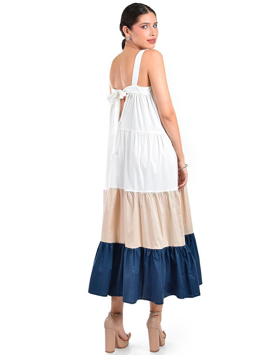 Vestido largo casual para mujer