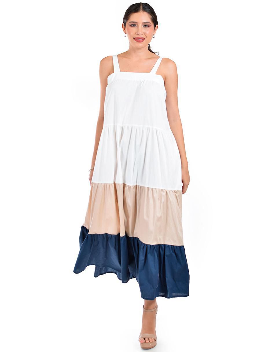 Vestido largo casual para mujer