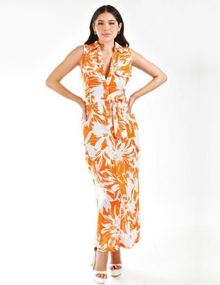 Vestido crop casual para mujer