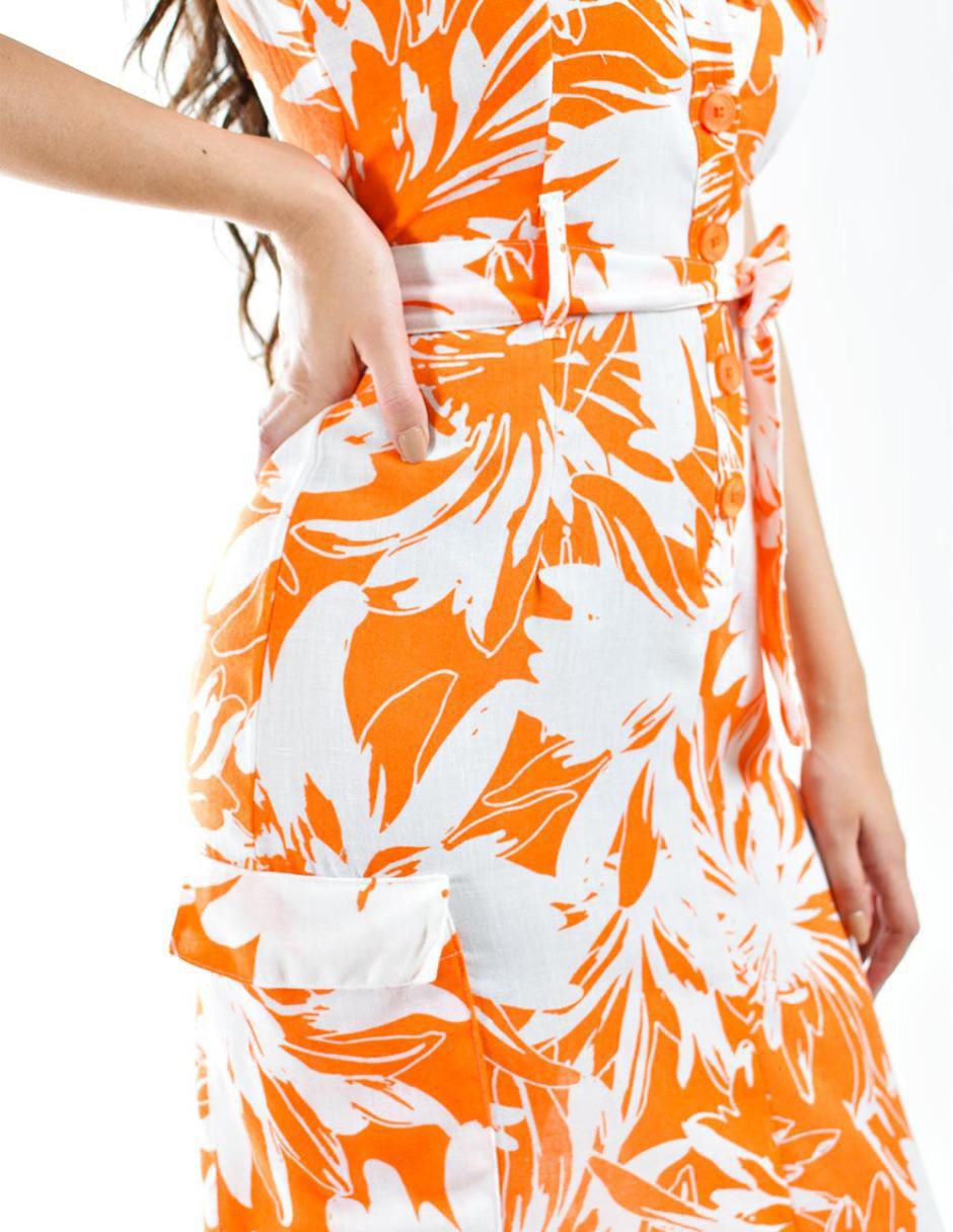 Vestido crop casual para mujer