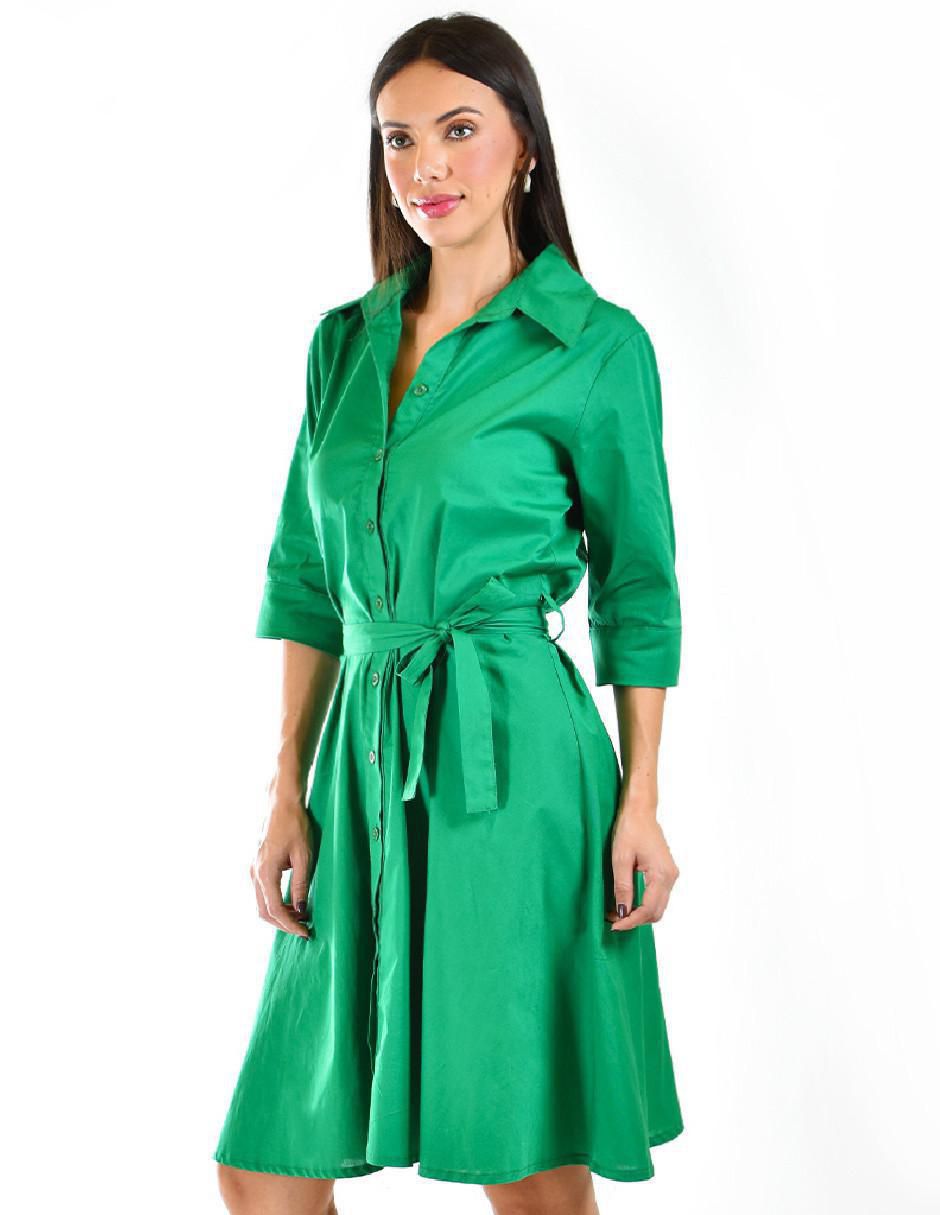 Vestido a la rodilla casual para mujer