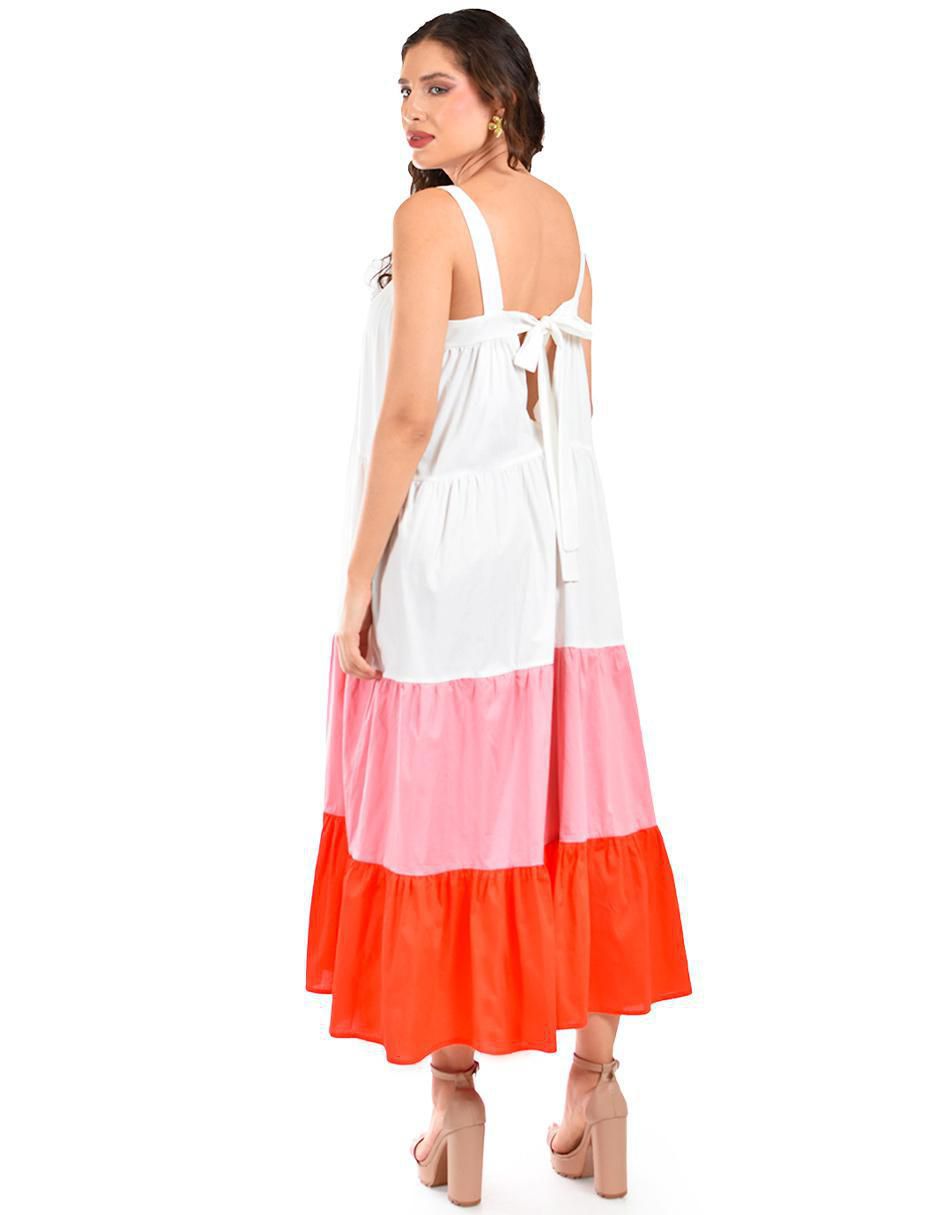 Vestido crop casual para mujer