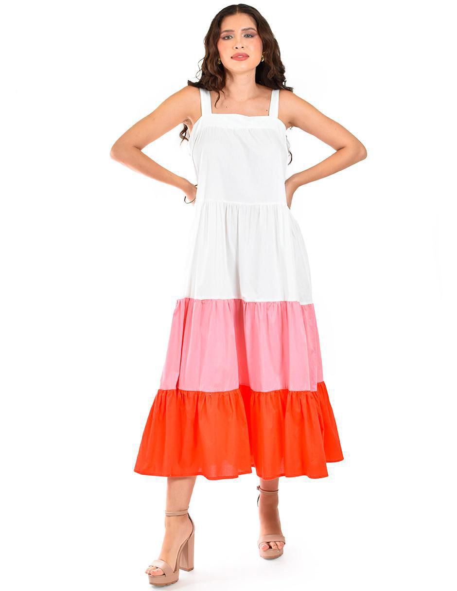 Vestido crop casual para mujer