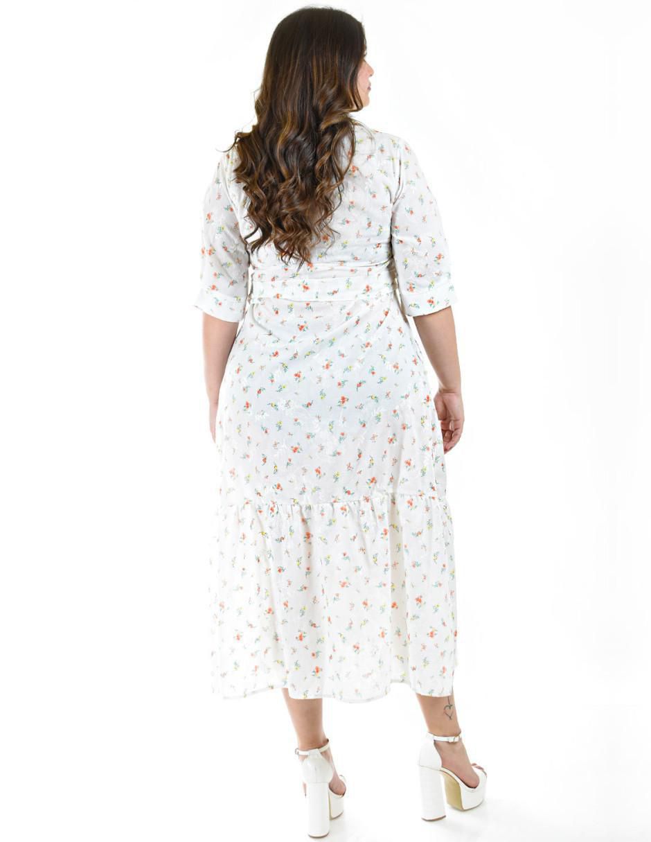Vestido midi casual para mujer