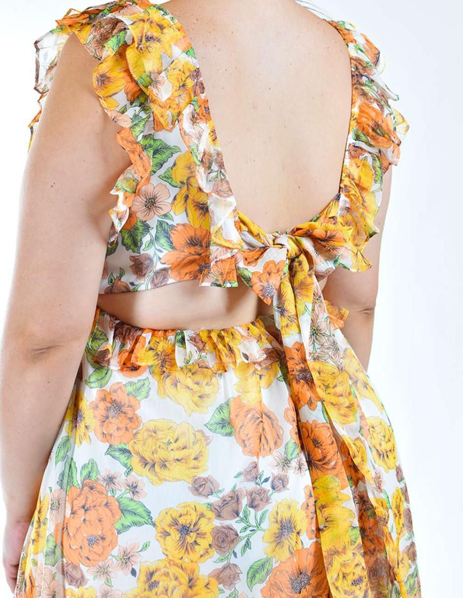 Vestido a la rodilla casual para mujer 5