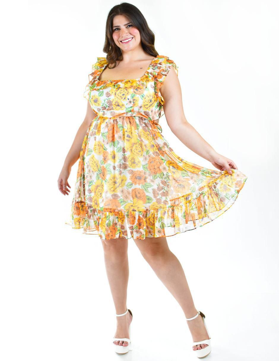 Vestido a la rodilla casual para mujer
