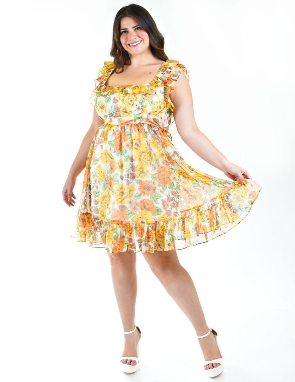 Vestido a la rodilla casual para mujer