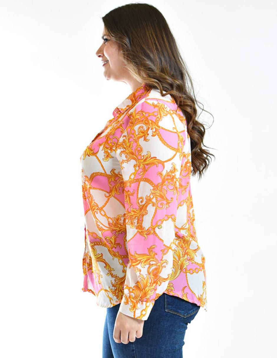 Blusa manga larga para mujer 8