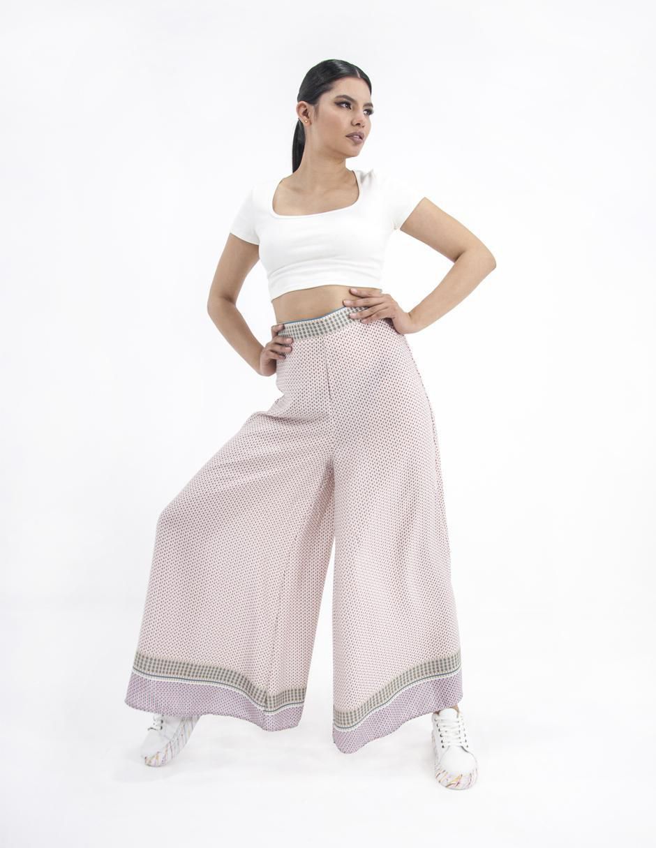 Pantalón relaxed amplio para mujer 5