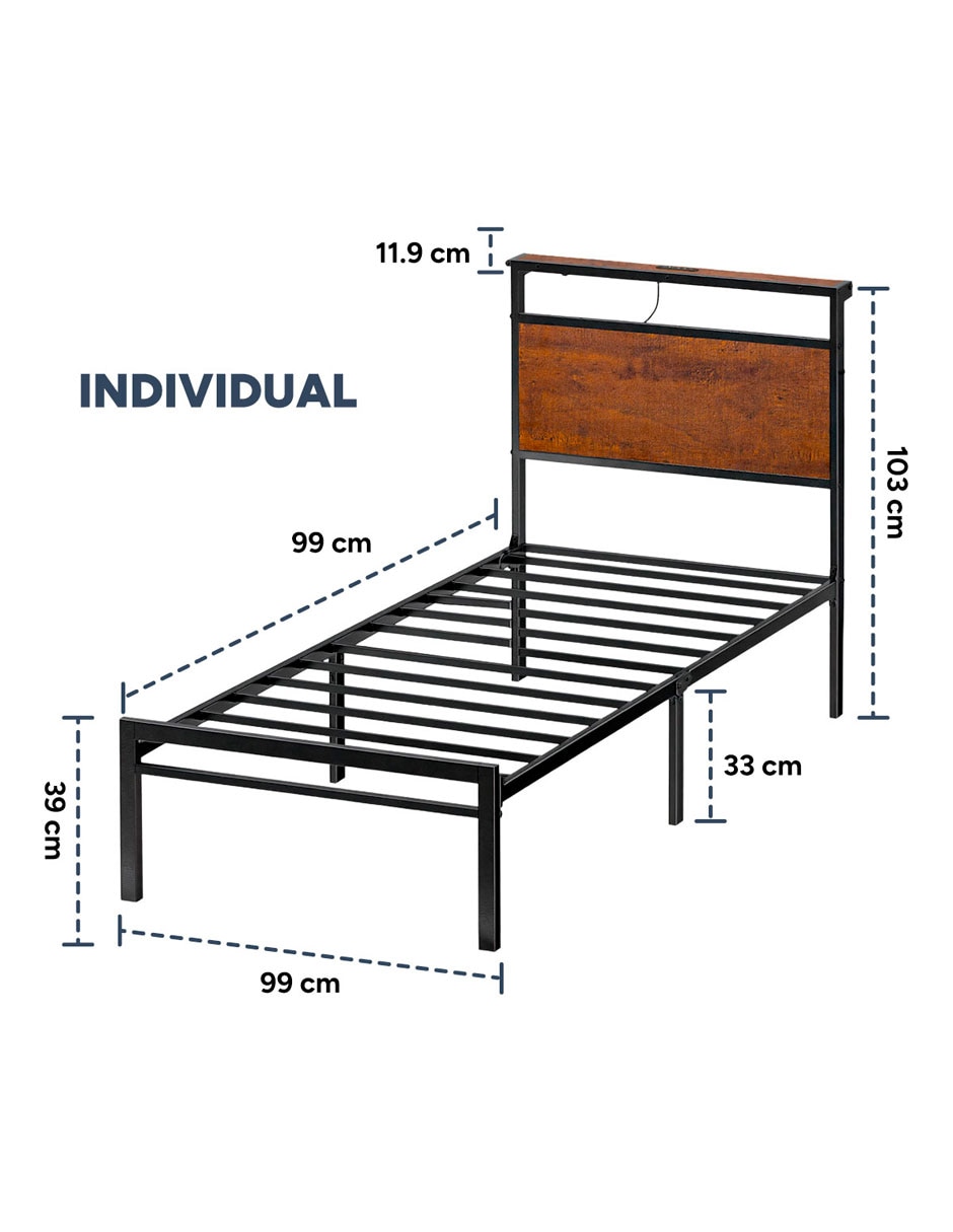 Base para cama de mdf 9
