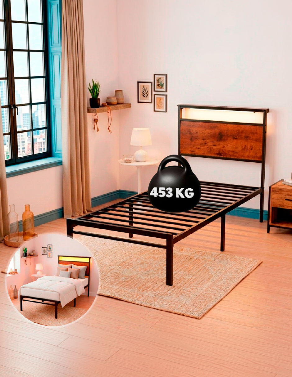 Base para cama de mdf 7
