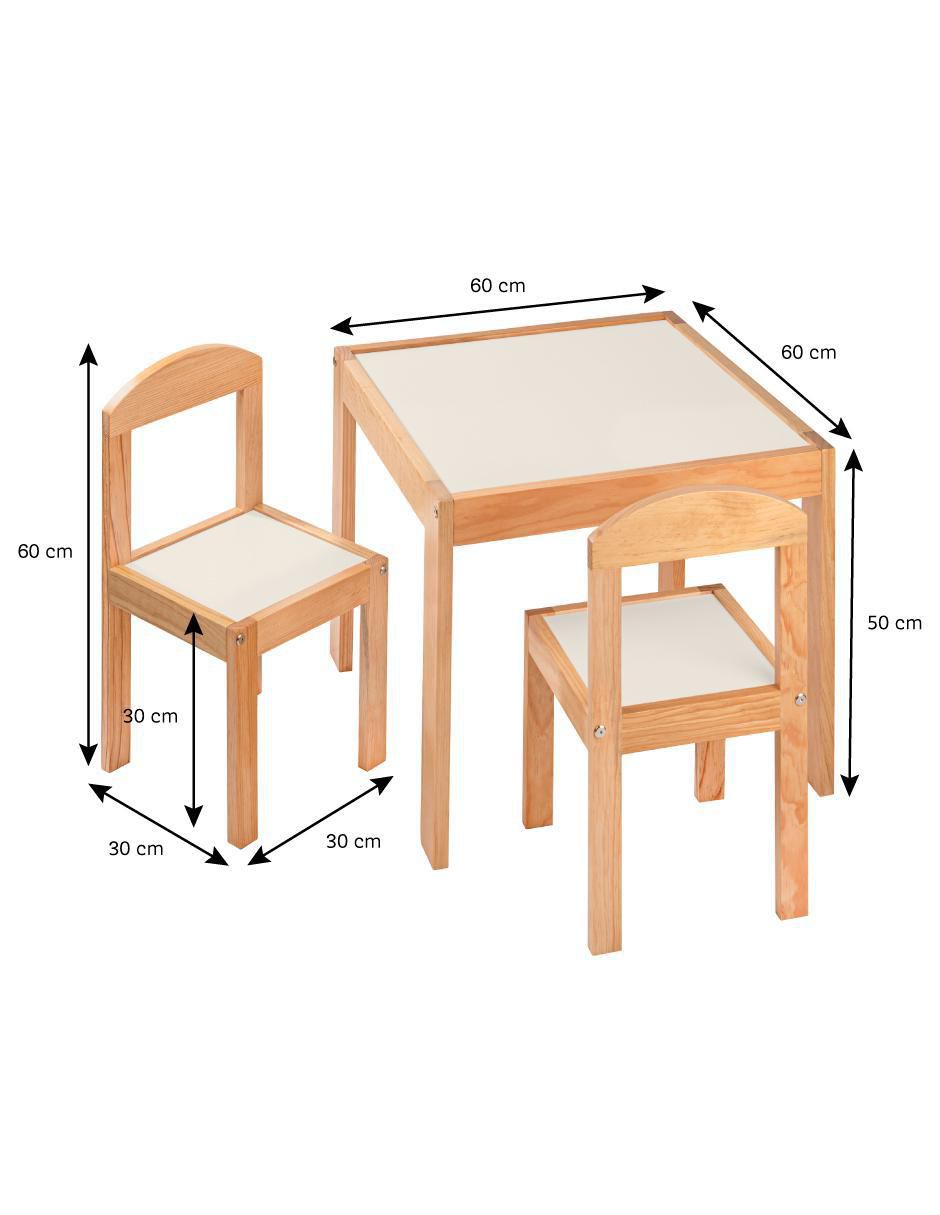 Mesa con silla armable oslo 4