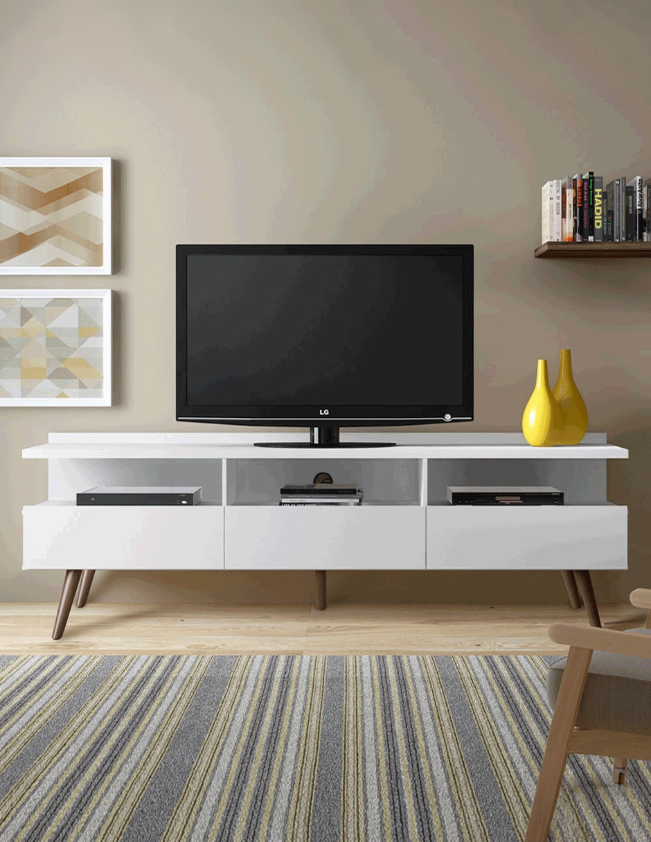 Mueble para tv londres madesa de aglomerado y madera