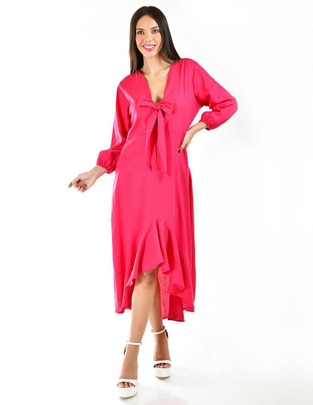 Vestido midi casual para mujer