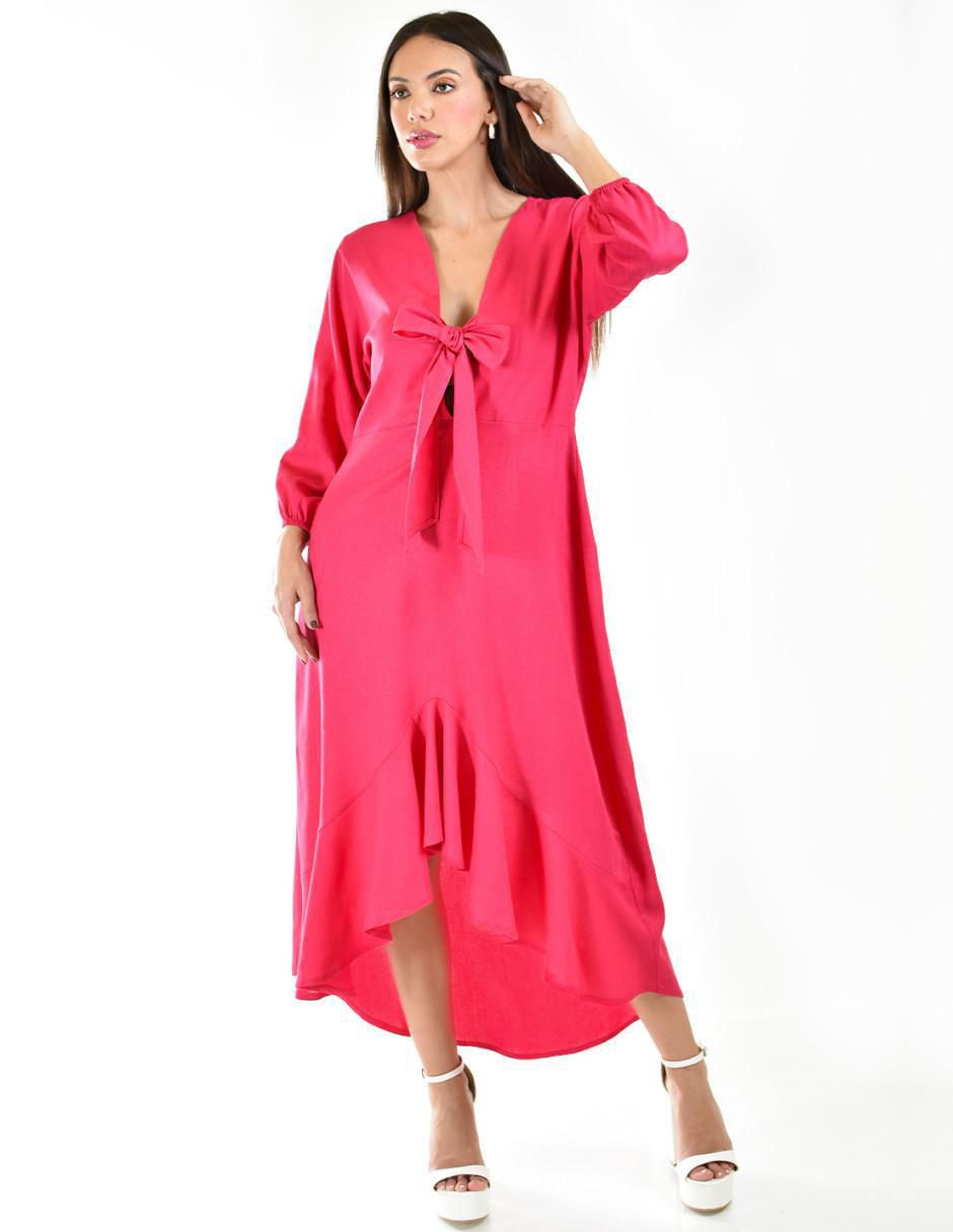 Vestido midi casual para mujer