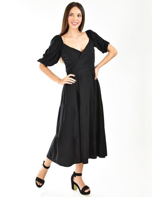 Vestido midi casual para mujer Vestido midi casual para mujer