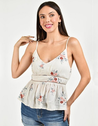 Blusa de tirantes para mujer 1