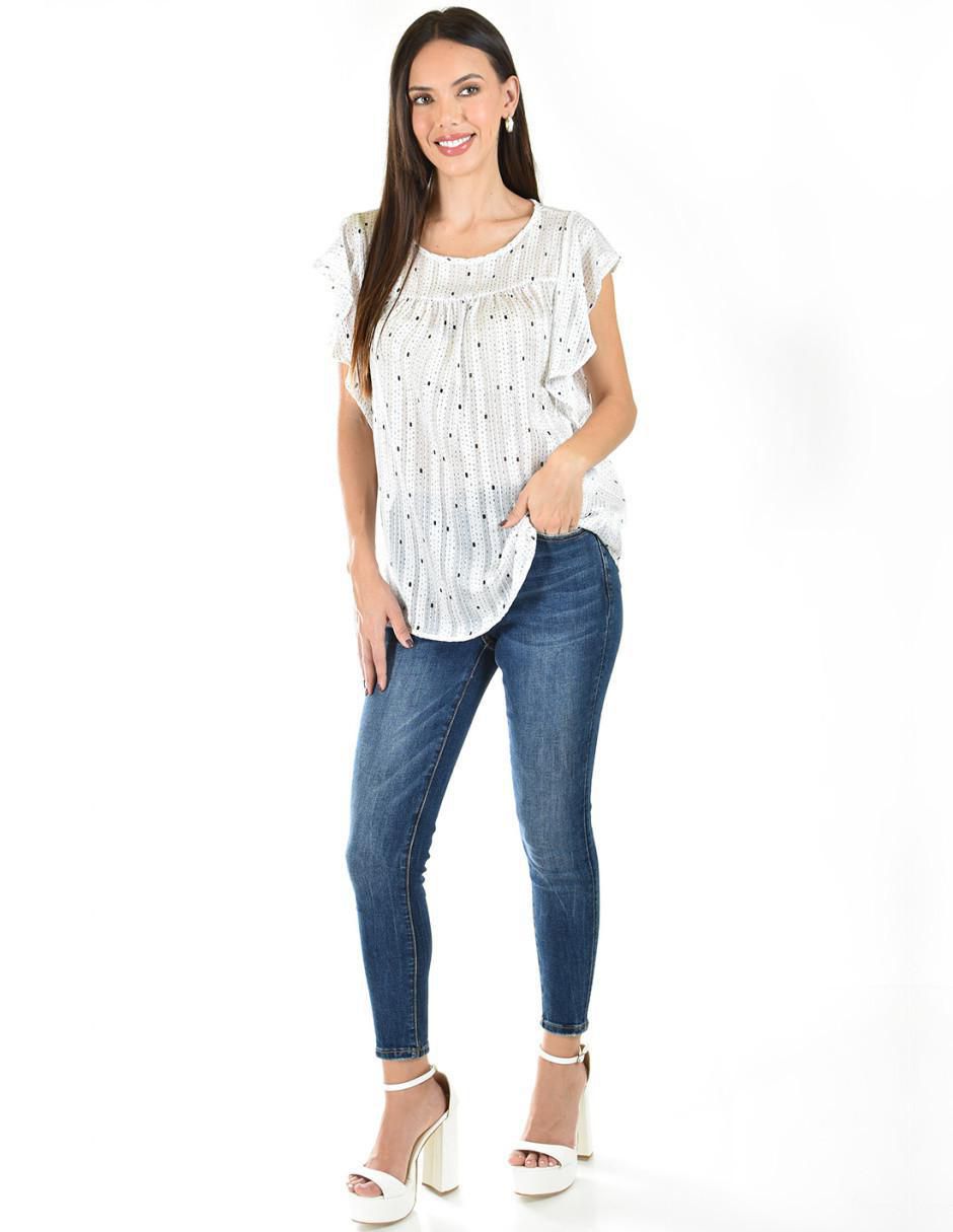 Blusa manga corta para mujer 10
