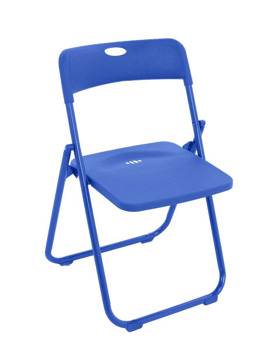 Silla plegable de plástico