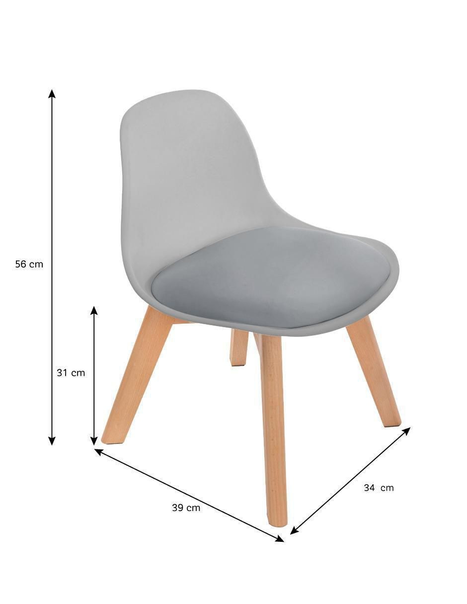 Silla infantil Frankfurt de plástico 4