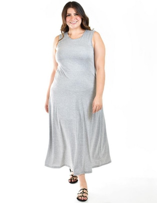 Vestido maxi casual para mujer Vestido maxi casual para mujer