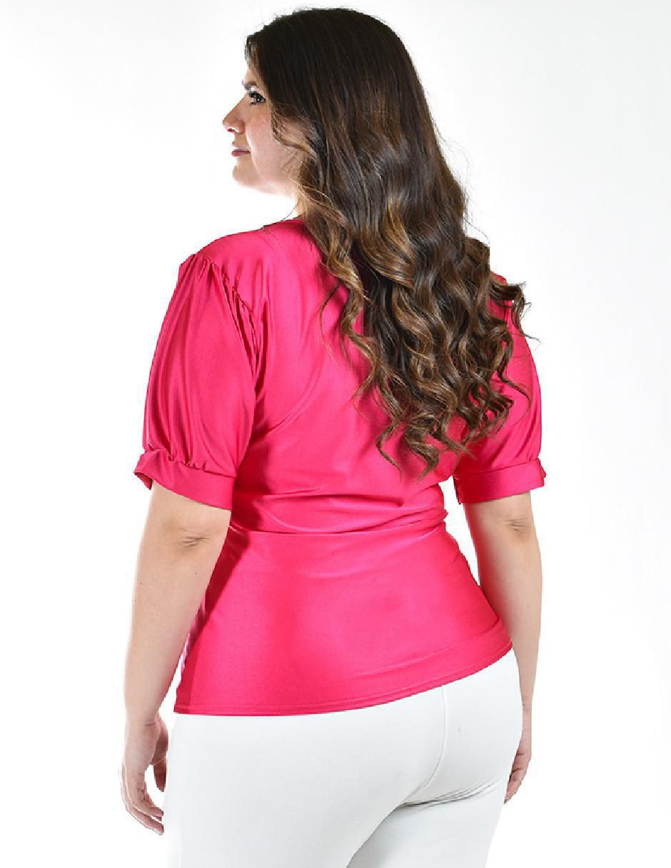 Blusa manga corta para mujer 8