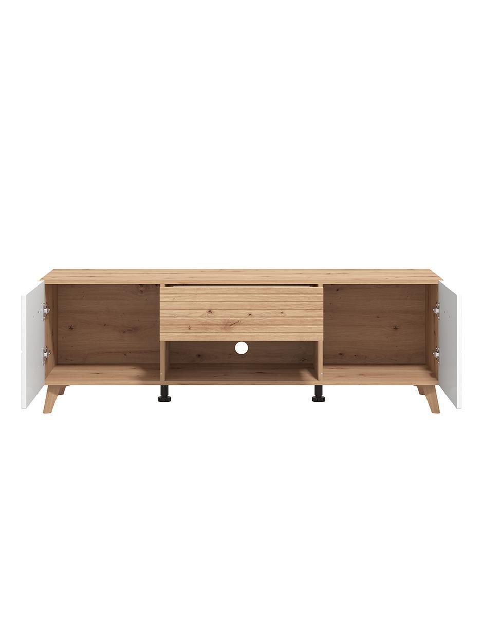 Mueble de TV armable Murcia de melamina 4