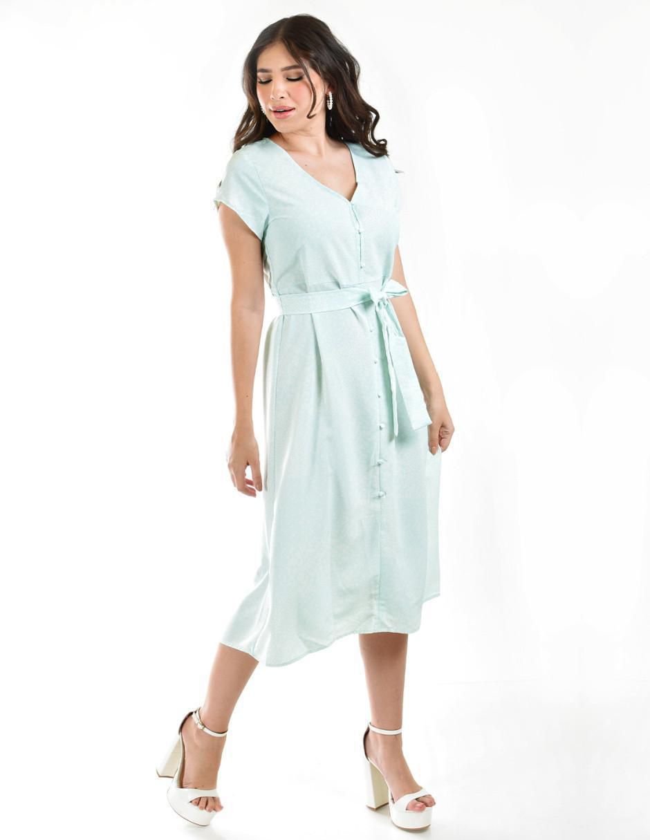 Vestido midi casual para mujer