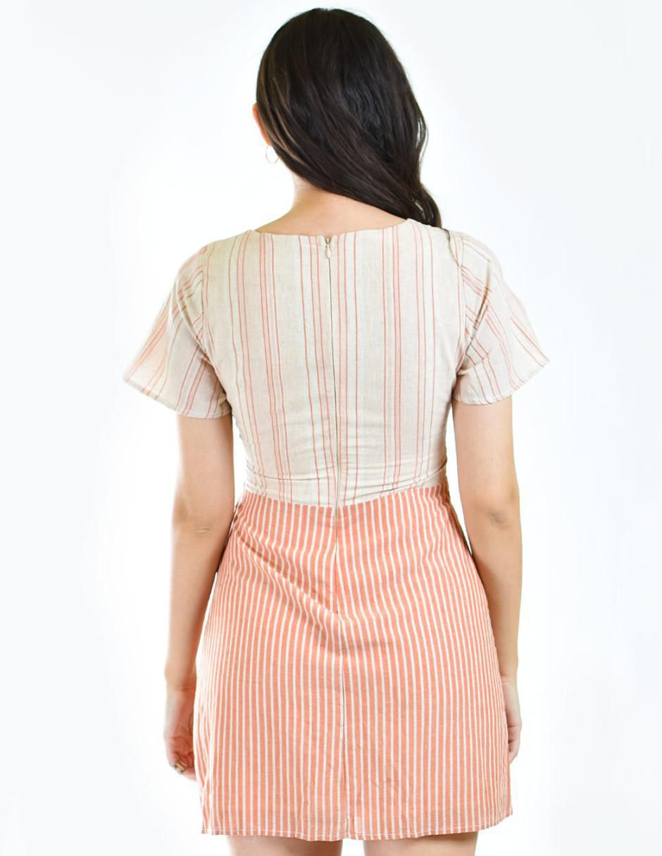 Vestido corto casual para mujer