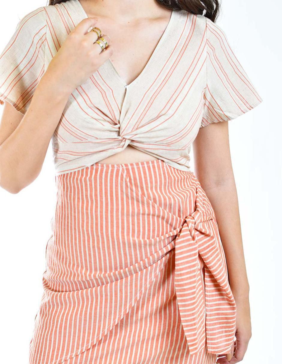 Vestido corto casual para mujer