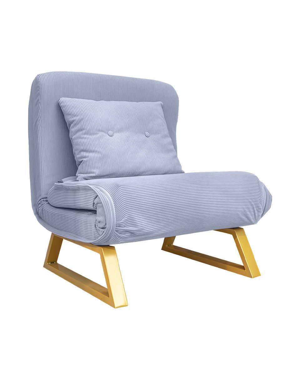 Sofá cama armable Brunei de velvet 2