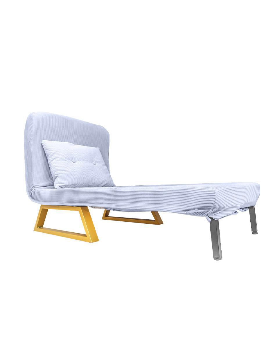 Sofá cama armable Brunei de velvet 6