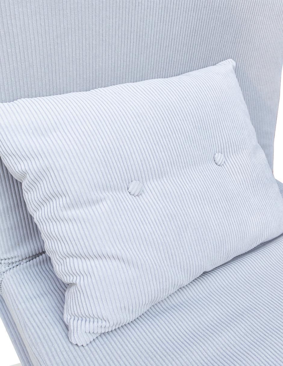 Sofá cama armable Brunei de velvet 9