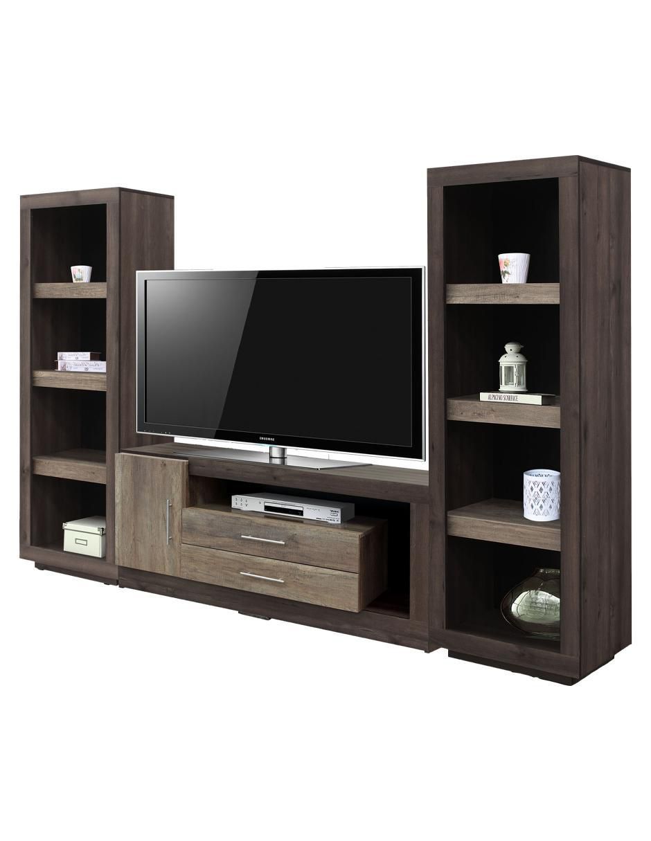 Mueble de TV armable de MDF 2