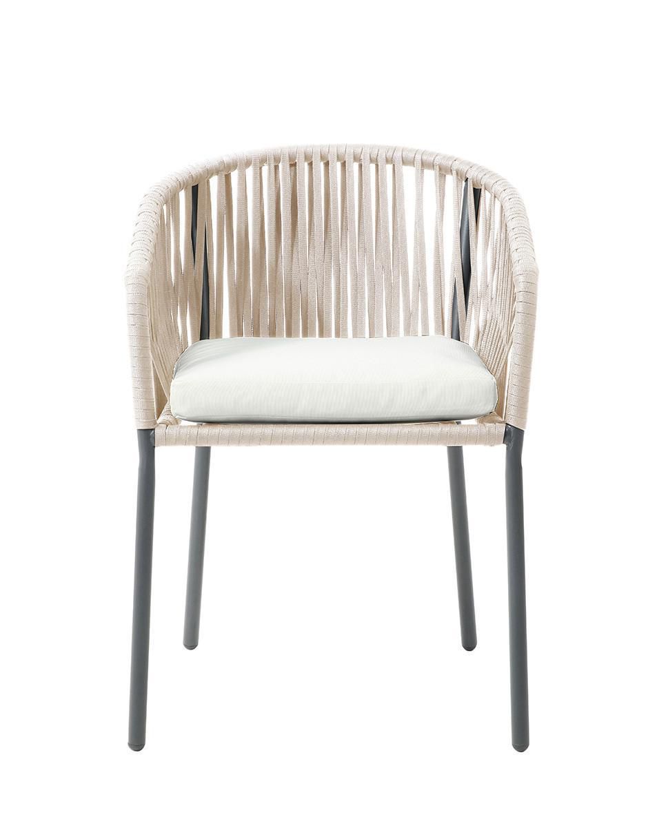 Silla Mikonos de ratán natural Silla Mikonos de ratán natural
